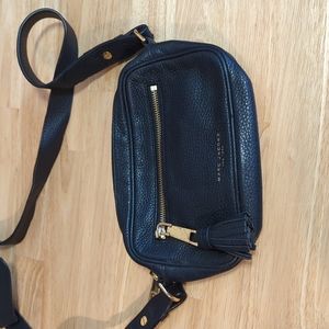 Marc Jacobs black leather crossbody